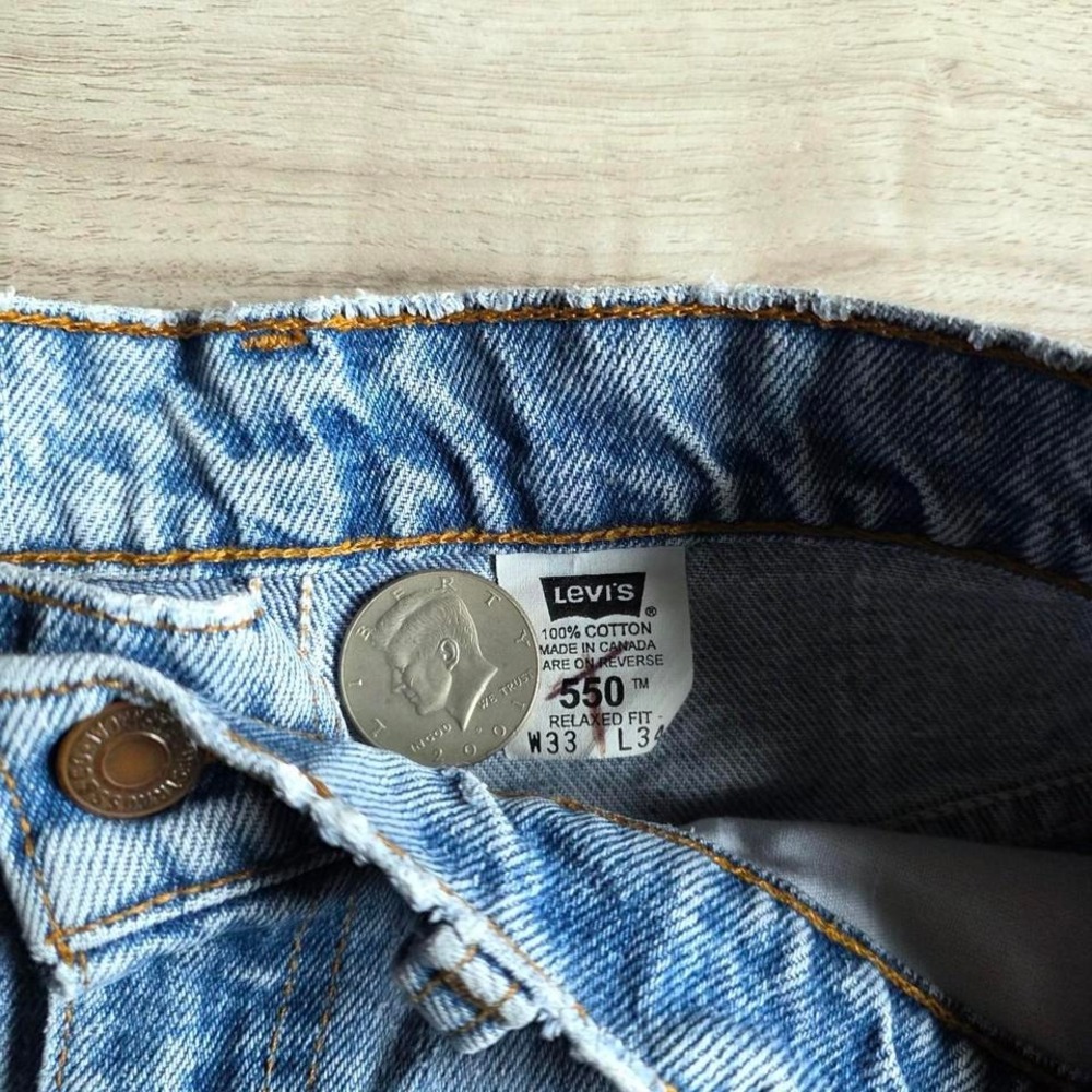 Levis 559 Relaxed Straight Denim Jeans - Picture 3 of 6
